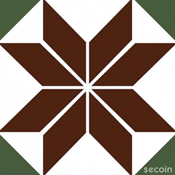 GẠCH BÔNG MEN GỐM  GT 2884